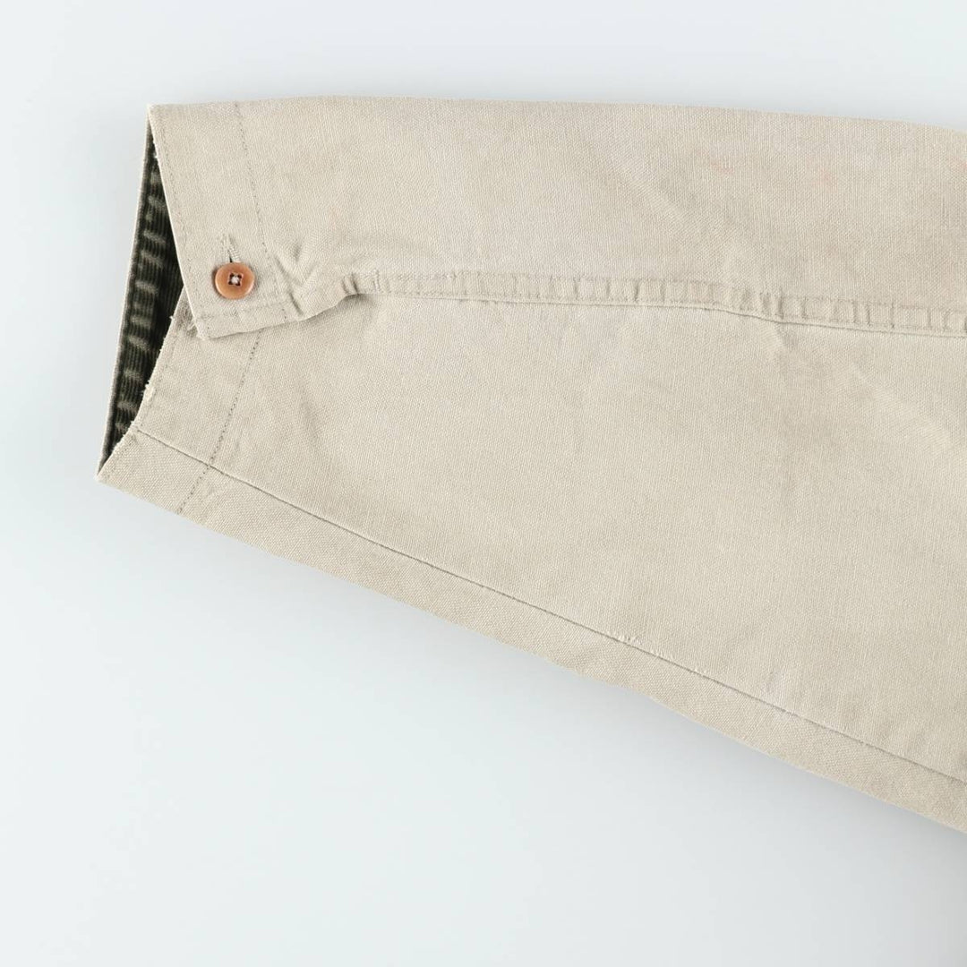 1980'S LL Bean padded hunting jacket, made in the USA, men's size XL equivalent, vintage. cotton Beige type Vintage Second Hand