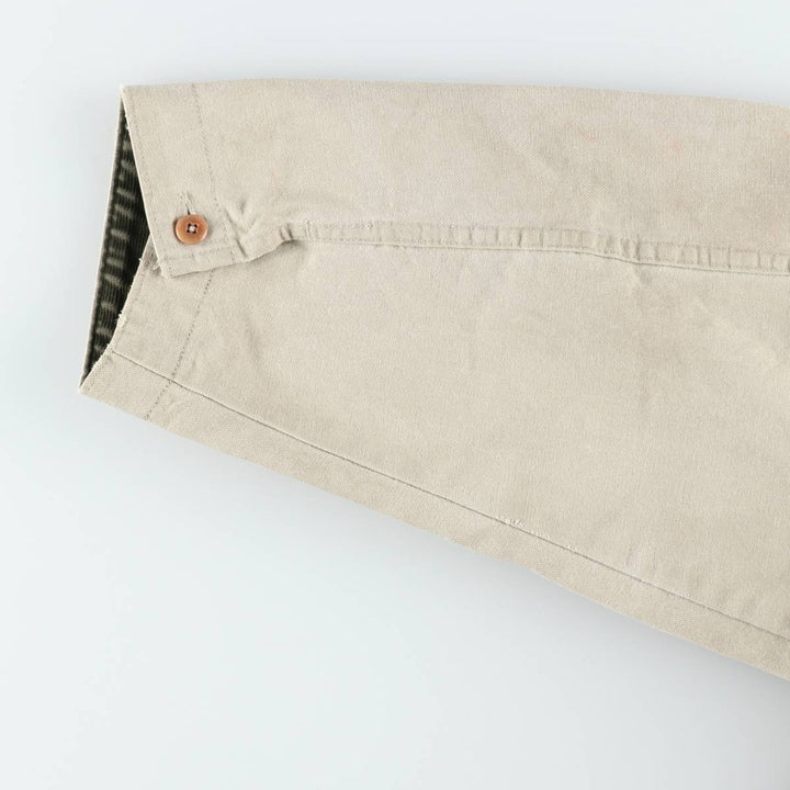 1980'S LL Bean padded hunting jacket, made in the USA, men's size XL equivalent, vintage. cotton Beige type Vintage Second Hand