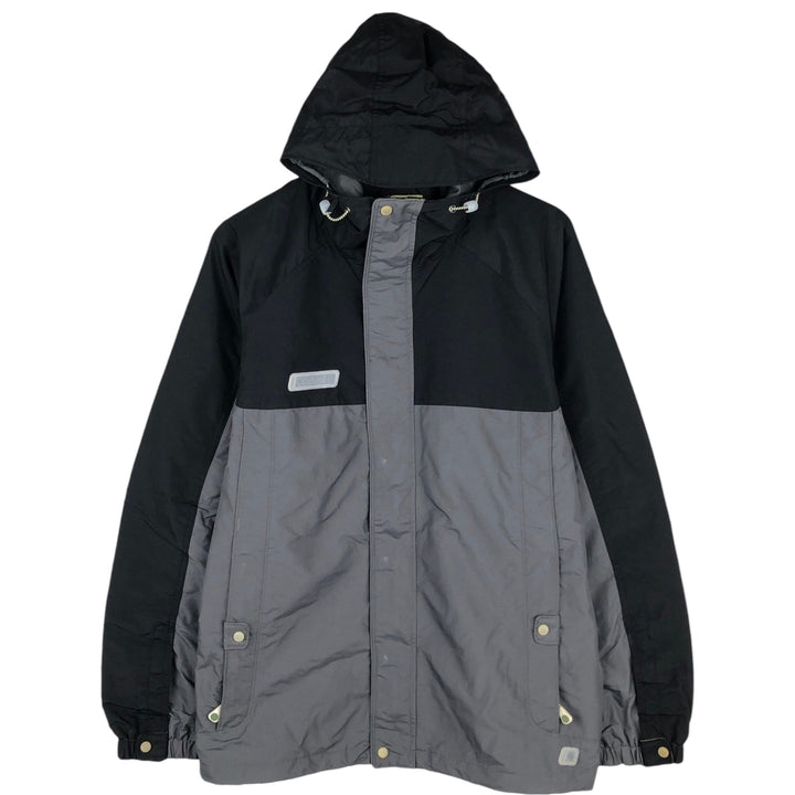 Columbia Mountain Parka Shell Jacket, Men's Size L Nylon black type Vintage Second Hand