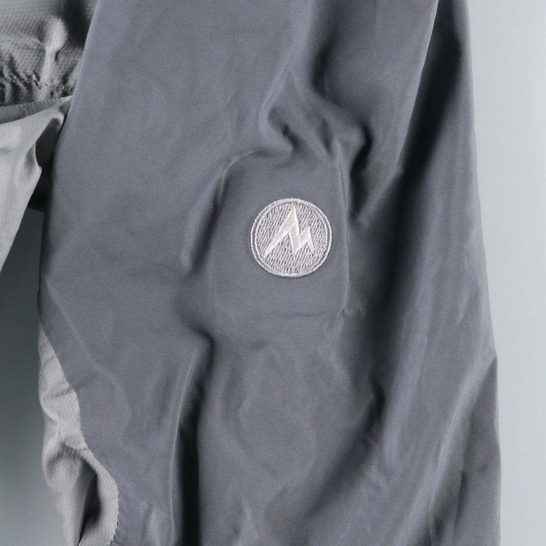 00'S Marmot Mountain Parka Shell Jacket Men's L size Nylon gray type Vintage Second Hand