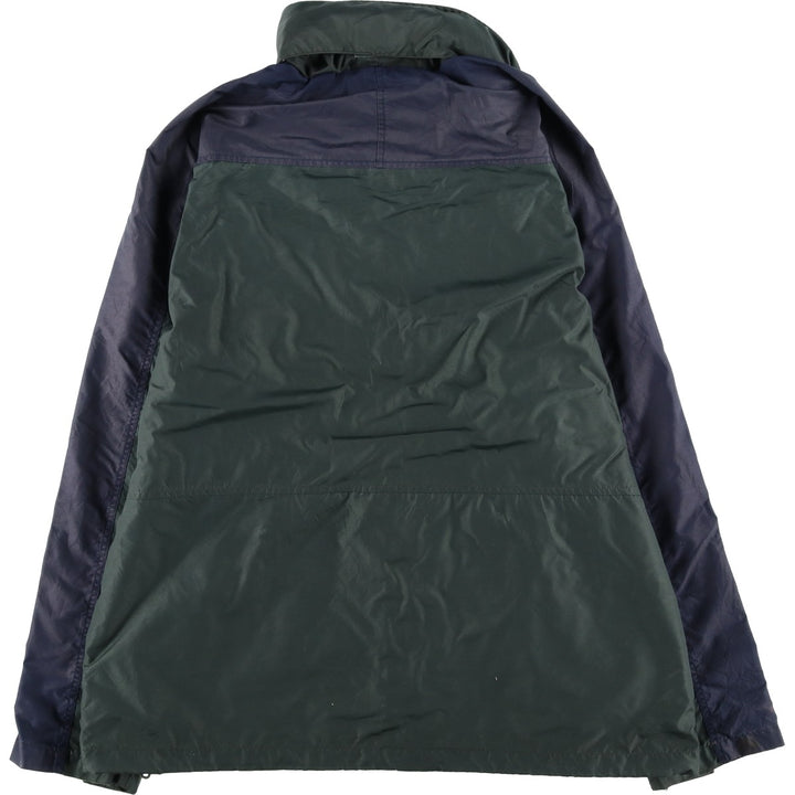 90s-00'S LLBean Mountain Parka Shell Jacket, Men's XL equivalent, Vintage Nylon Green type dark green Vintage Second Hand
