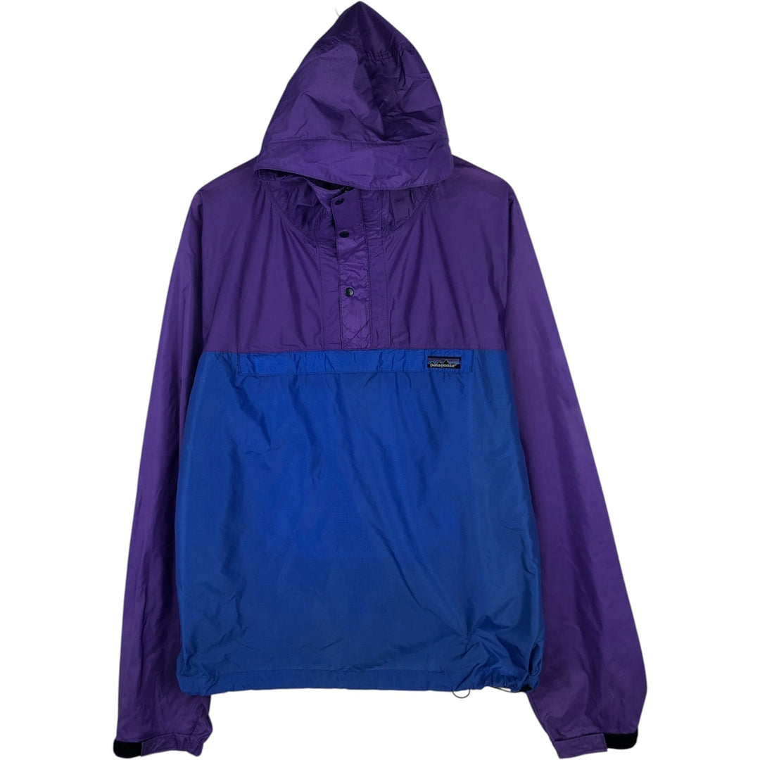80s-90'S Patagonia Half-Snap Anorak Parka, Men's Size L (approx.) Nylon purple type Vintage Second Hand