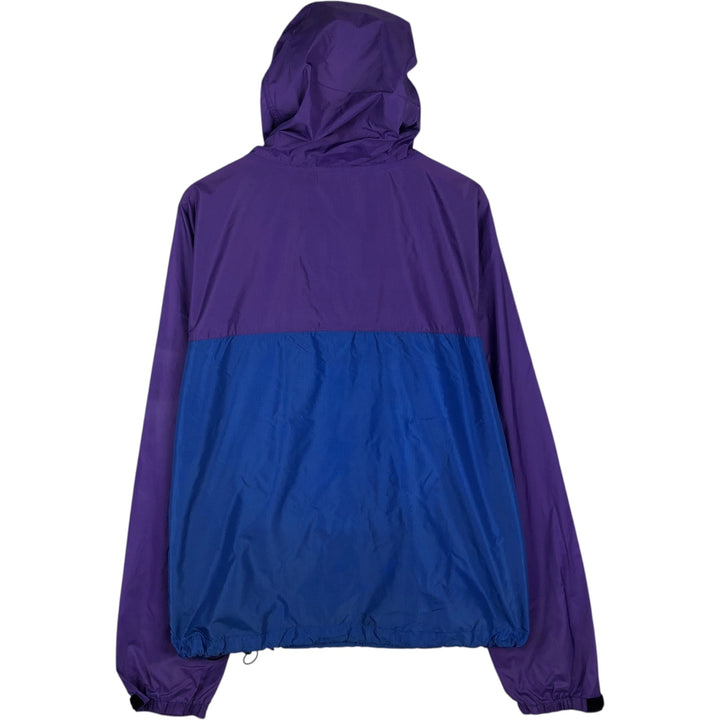 80s-90'S Patagonia Half-Snap Anorak Parka, Men's Size L (approx.) Nylon purple type Vintage Second Hand
