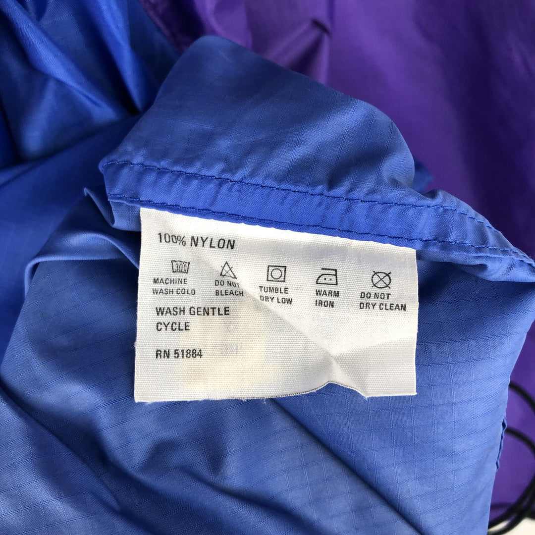 80s-90'S Patagonia Half-Snap Anorak Parka, Men's Size L (approx.) Nylon purple type Vintage Second Hand