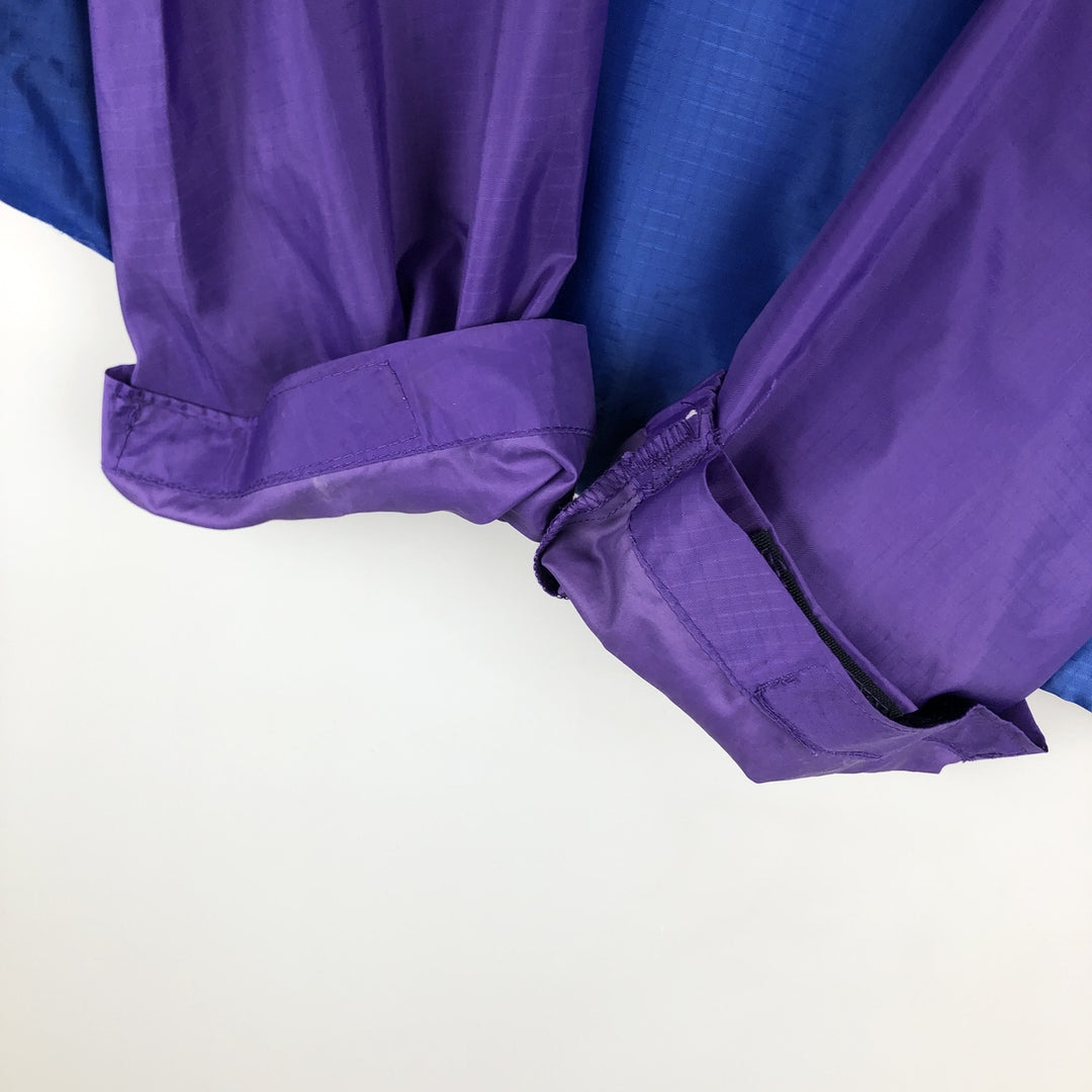 80s-90'S Patagonia Half-Snap Anorak Parka, Men's Size L (approx.) Nylon purple type Vintage Second Hand