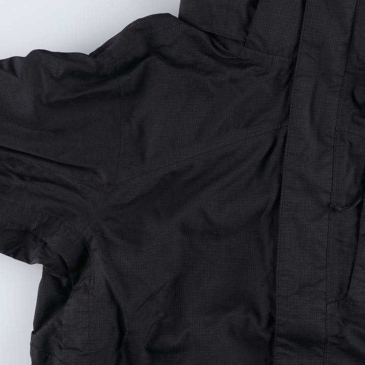 The North Face Hyvent Mountain Parka Shell Jacket, Men's Size Small Nylon black type Vintage Second Hand
