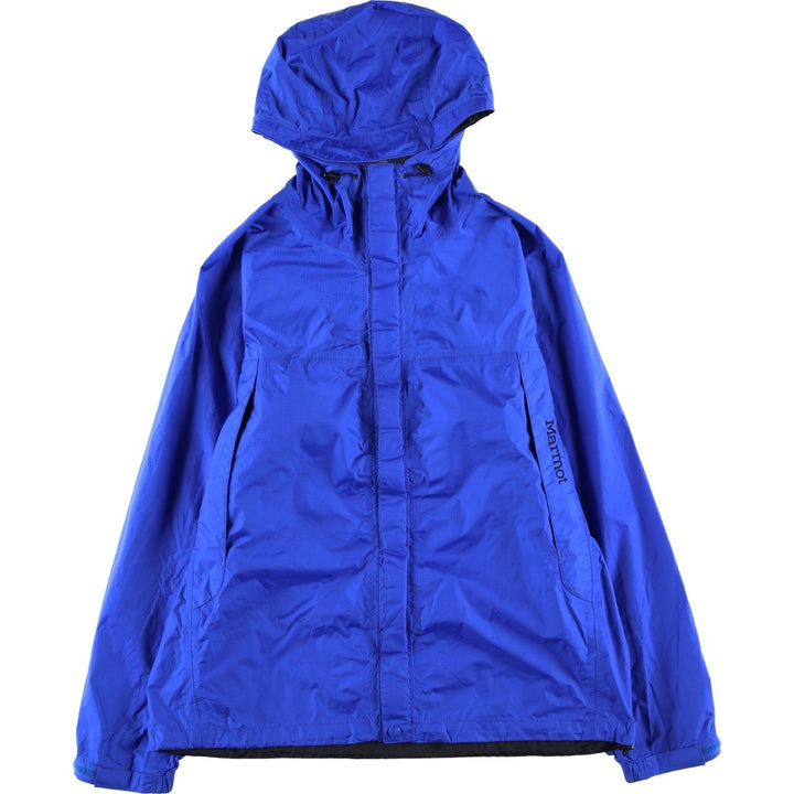 90'S Marmot Mountain Parka Shell Jacket, Men's Size L (approx.), Vintage polyamide blue type Vintage Second Hand