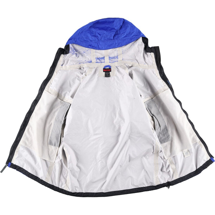 90'S Marmot Mountain Parka Shell Jacket, Men's Size L (approx.), Vintage polyamide blue type Vintage Second Hand