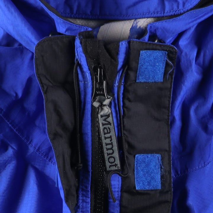 90'S Marmot Mountain Parka Shell Jacket, Men's Size L (approx.), Vintage polyamide blue type Vintage Second Hand