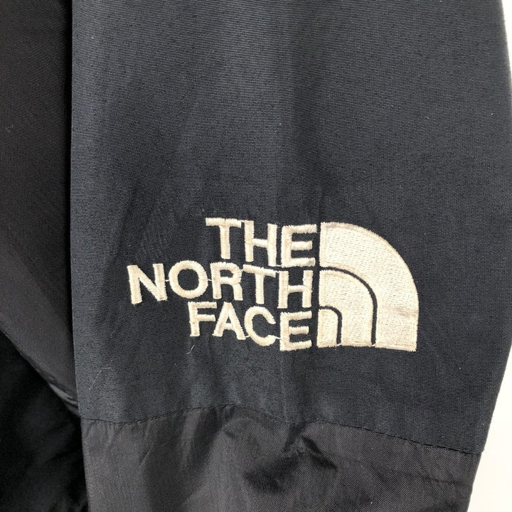The North Face GORE-TEX Mountain Parka Shell Jacket, Made in USA, Men's Size L Nylon black type Vintage Second Hand
