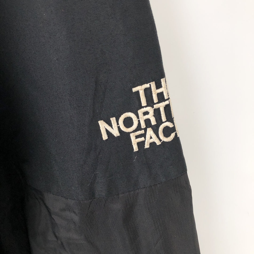 The North Face GORE-TEX Mountain Parka Shell Jacket, Made in USA, Men's Size L Nylon black type Vintage Second Hand