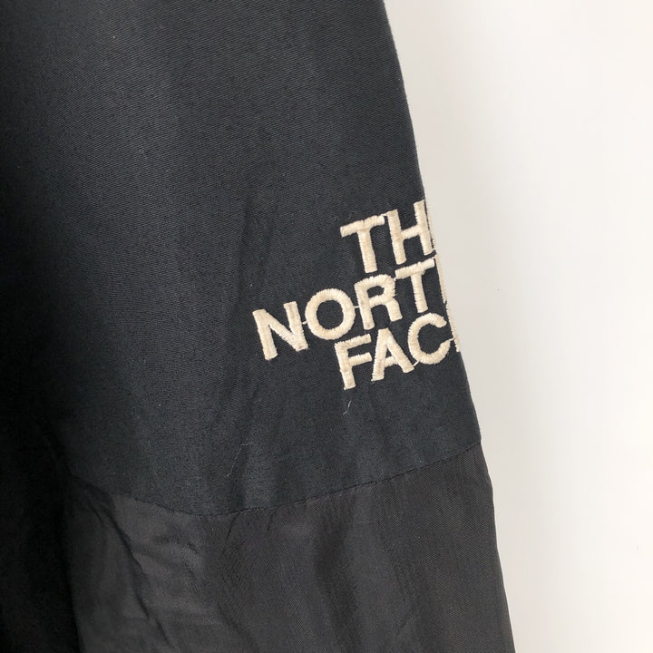 The North Face GORE-TEX Mountain Parka Shell Jacket, Made in USA, Men's Size L Nylon black type Vintage Second Hand