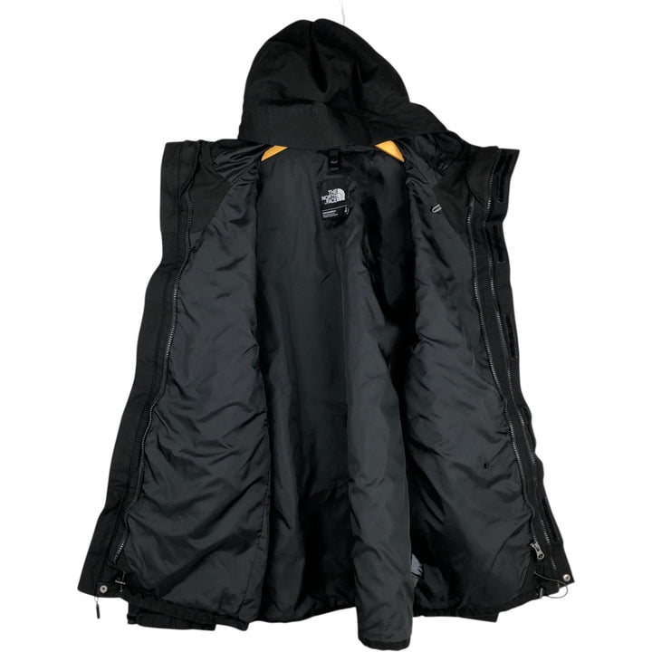 THE NORTH FACE HYVENT Mountain Parka Shell Jacket Men's L size polyester black type Vintage Second Hand