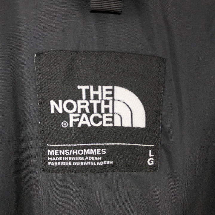 THE NORTH FACE HYVENT Mountain Parka Shell Jacket Men's L size polyester black type Vintage Second Hand
