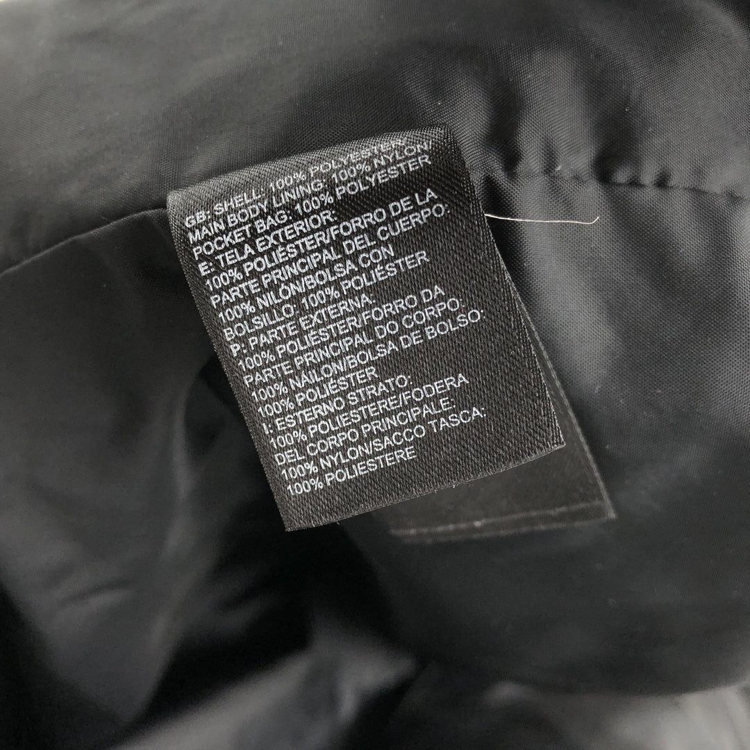 THE NORTH FACE HYVENT Mountain Parka Shell Jacket Men's L size polyester black type Vintage Second Hand