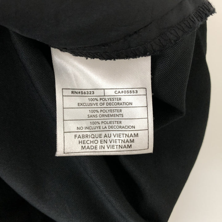 Nike Golf V-Neck Warm-Up Pullover, Men's XL polyester black type Vintage Second Hand
