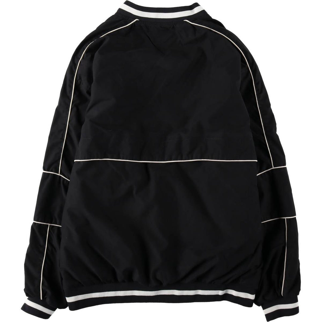 Nike Golf V-Neck College Warm-Up Pullover (Men's Size L) polyester black type Vintage Second Hand