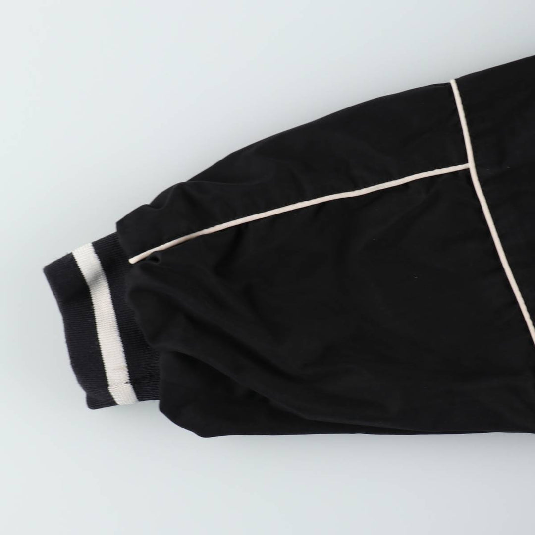 Nike Golf V-Neck College Warm-Up Pullover (Men's Size L) polyester black type Vintage Second Hand