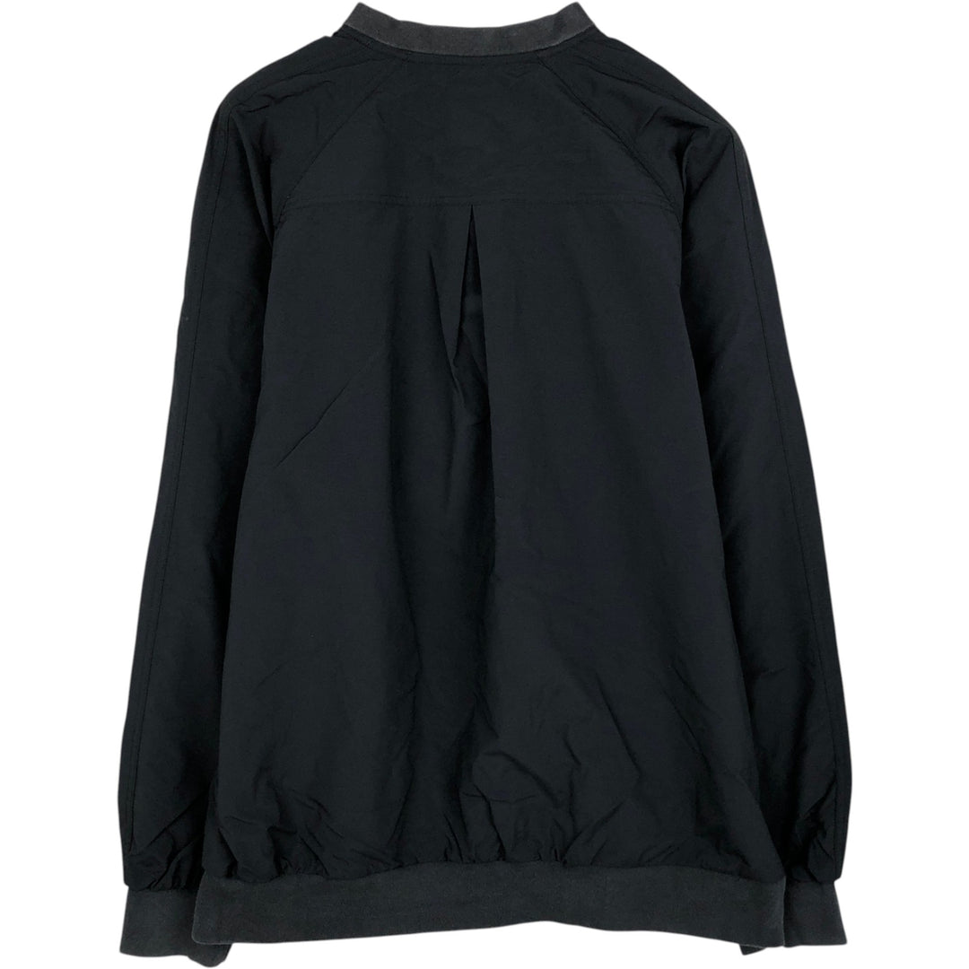 Nike Golf Half-Snap Nylon Pullover, Men's Size L (approx.) Nylon black type Vintage Second Hand