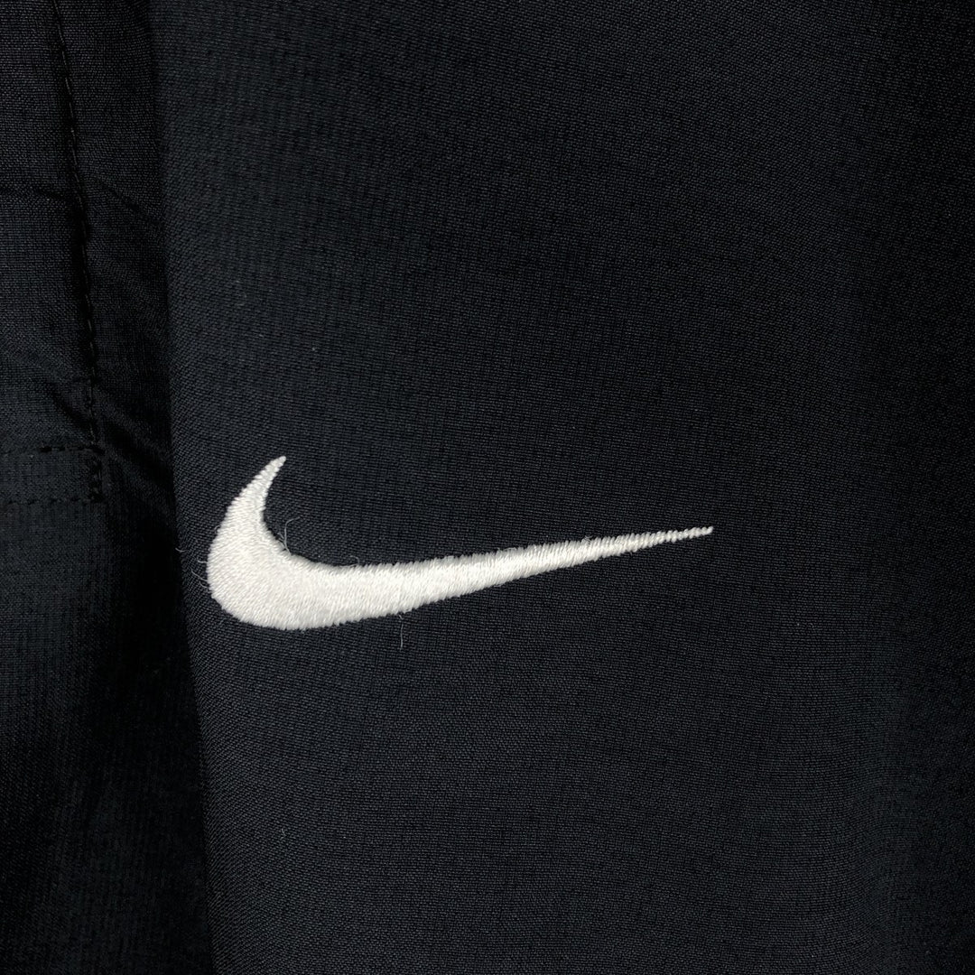 Nike Golf Half-Snap Nylon Pullover, Men's Size L (approx.) Nylon black type Vintage Second Hand