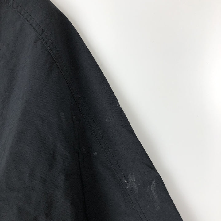 Nike Golf Half-Snap Nylon Pullover, Men's Size L (approx.) Nylon black type Vintage Second Hand