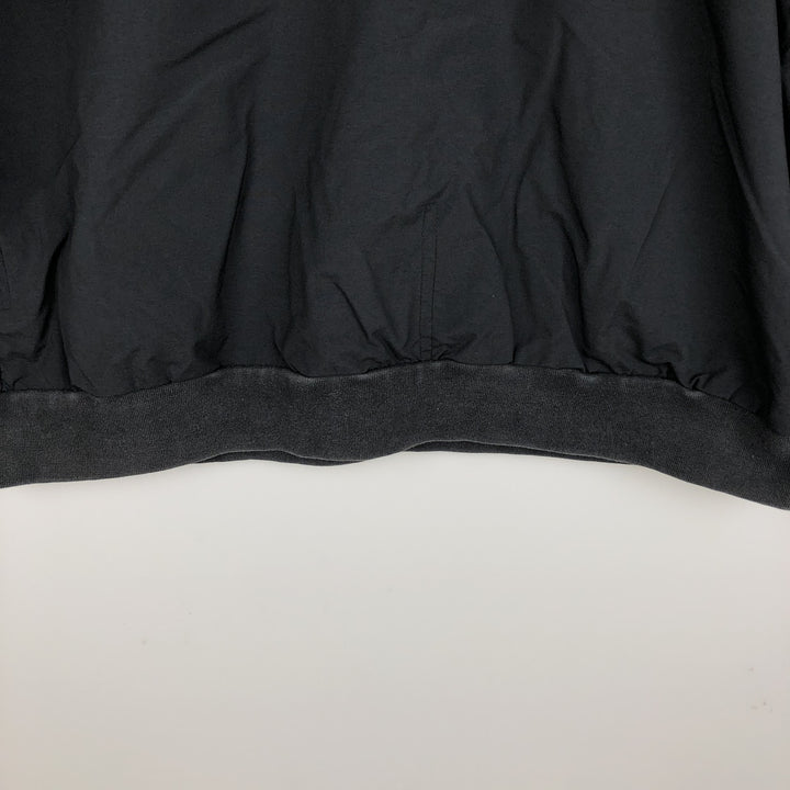Nike Golf Half-Snap Nylon Pullover, Men's Size L (approx.) Nylon black type Vintage Second Hand