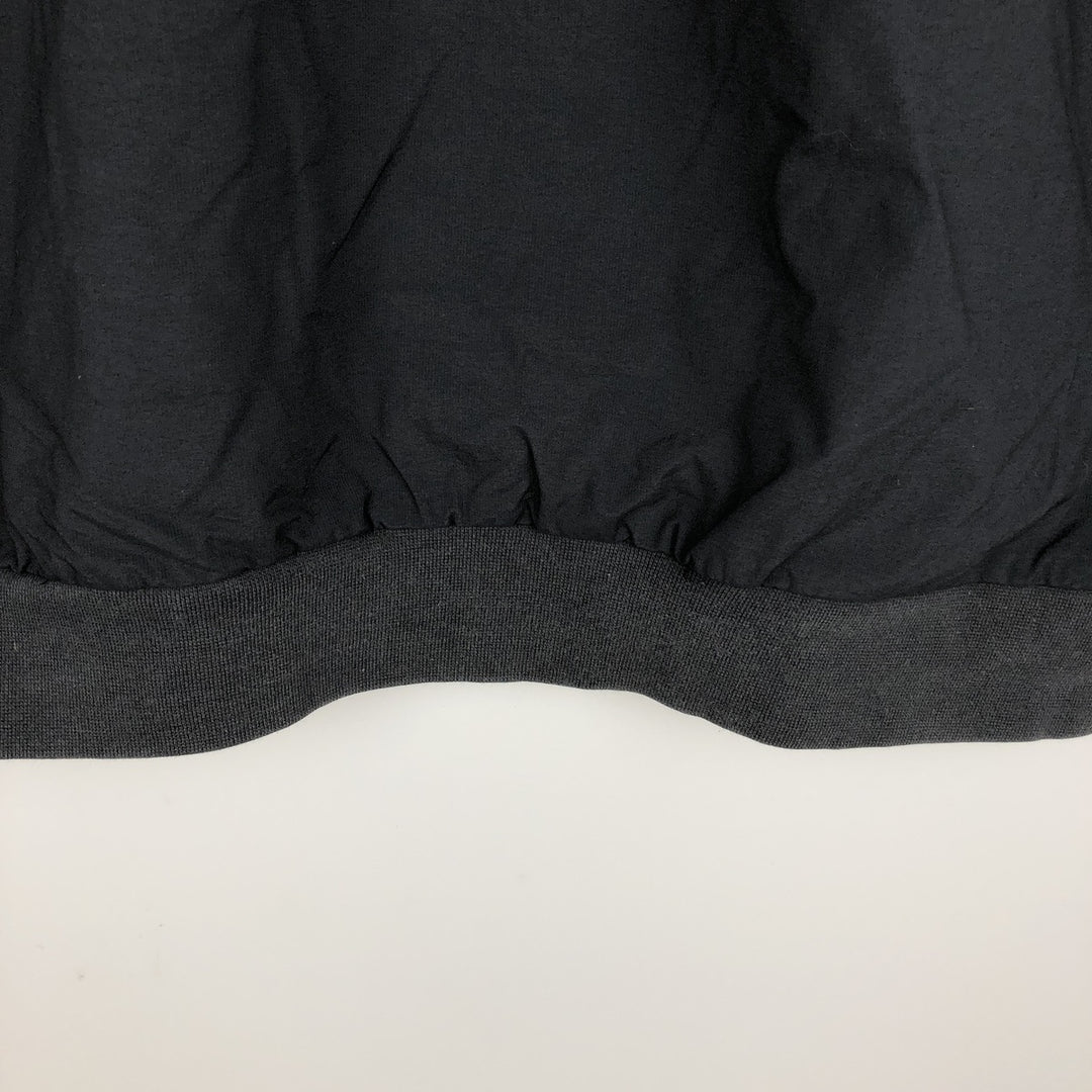 Nike Golf Half-Snap Nylon Pullover, Men's Size L (approx.) Nylon black type Vintage Second Hand