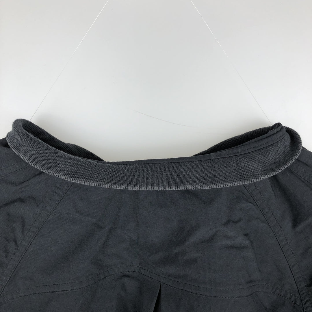 Nike Golf Half-Snap Nylon Pullover, Men's Size L (approx.) Nylon black type Vintage Second Hand