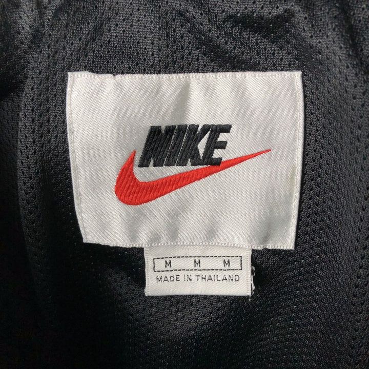 90'S Nike V-neck nylon pullover, men's size M, vintage Nylon Green type dark green Vintage Second Hand
