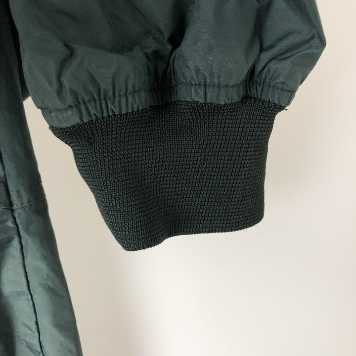 90'S Nike V-neck nylon pullover, men's size M, vintage Nylon Green type dark green Vintage Second Hand