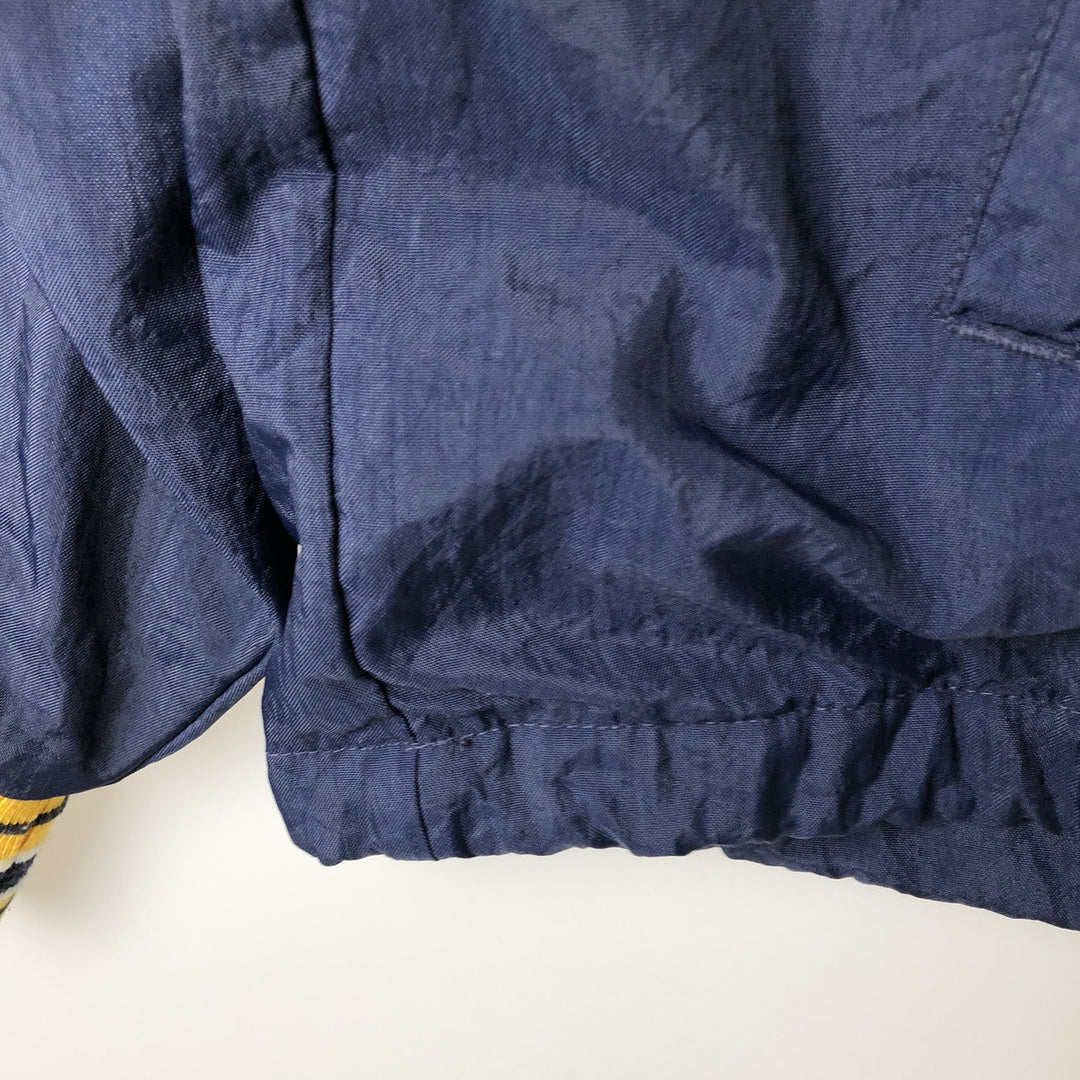 90'S Champion University of California, Los Angeles V-neck College Nylon Pullover, Men's Size L (approx.) Nylon navy blue type Vintage Second Hand
