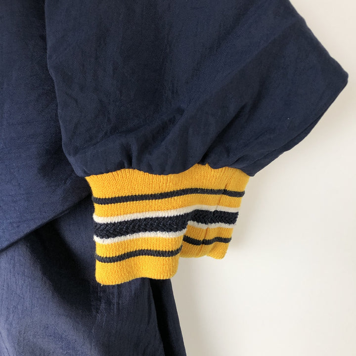 90'S Champion University of California, Los Angeles V-neck College Nylon Pullover, Men's Size L (approx.) Nylon navy blue type Vintage Second Hand