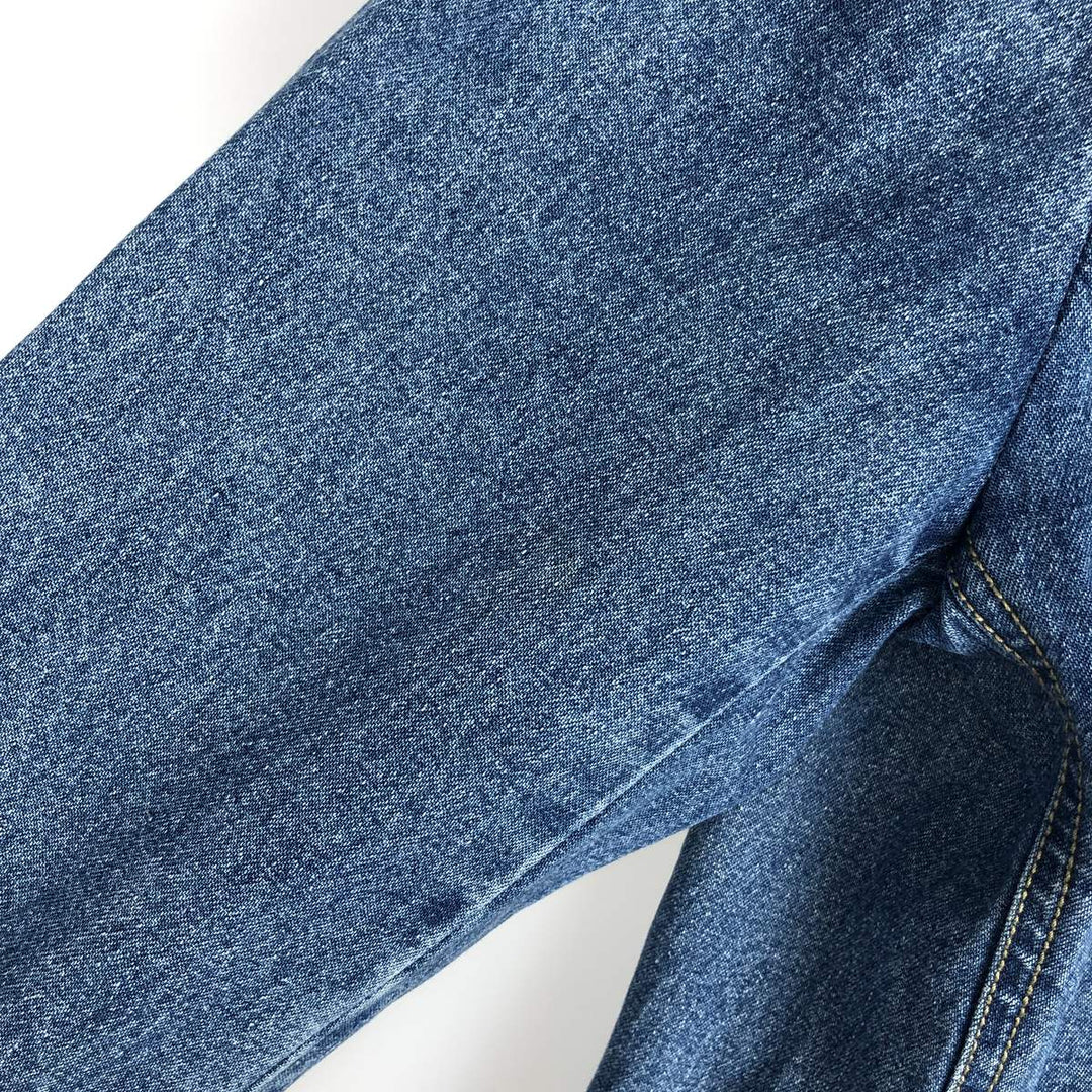 1990'S Liz Claiborne Lizwear denim tailored jacket, men's size M equivalent, vintage. unclear blue type Vintage Second Hand