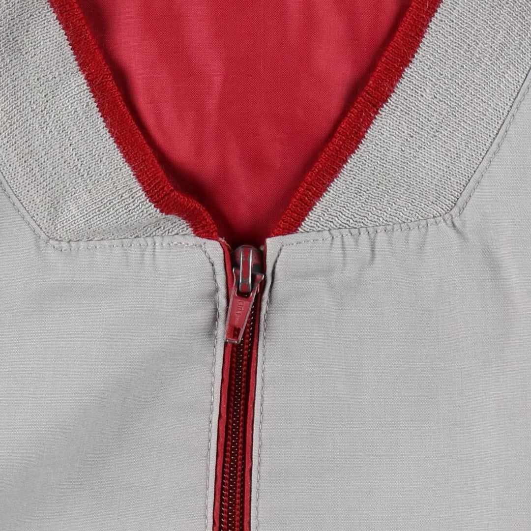 ~1980'S St. Michael zip-up jacket, made in Finland, men's size XL equivalent, vintage. polyester gray type Vintage Second Hand
