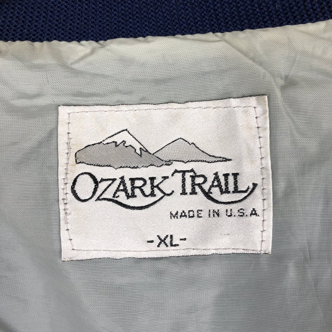 OZARK TRAIL Derby Jacket Cup Shoulder Jacket Made in USA Men's XL equivalent unclear navy blue type Vintage Second Hand