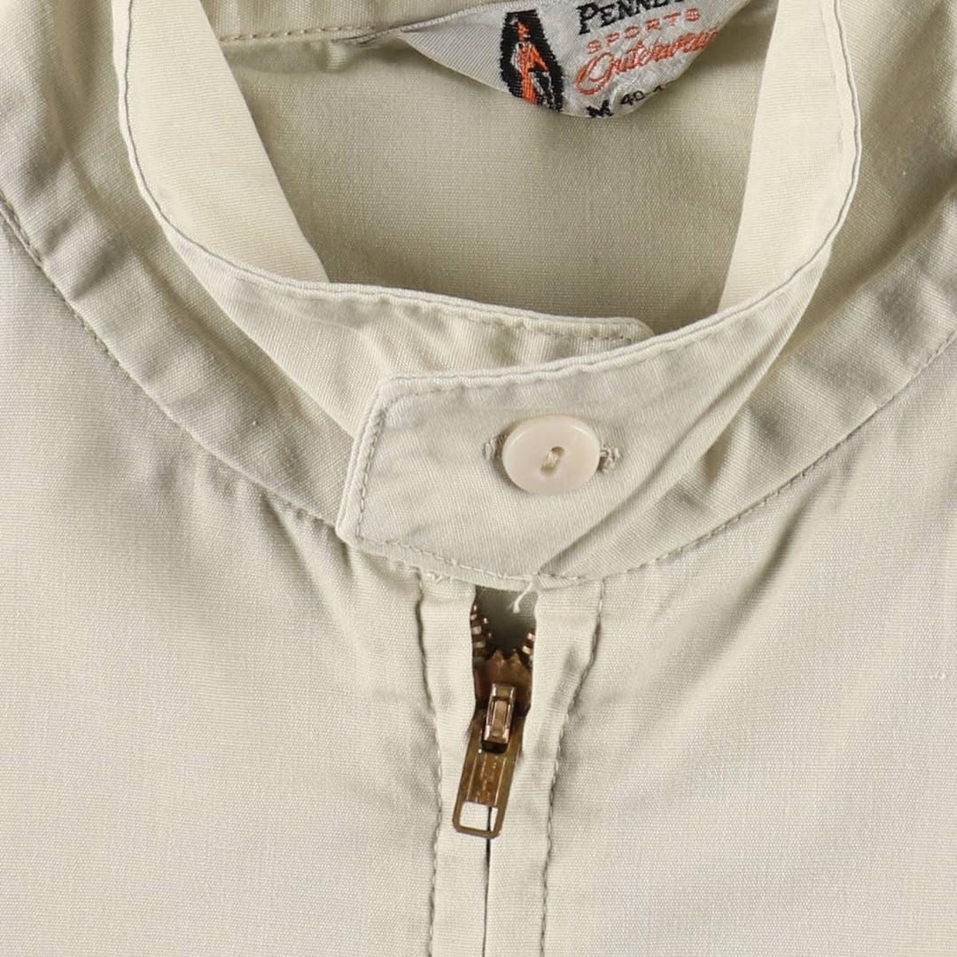 1950s-1960'S Penney's Harrington Jacket Swing Top, Men's Size M (approx.), Vintage unclear Beige type Vintage Second Hand