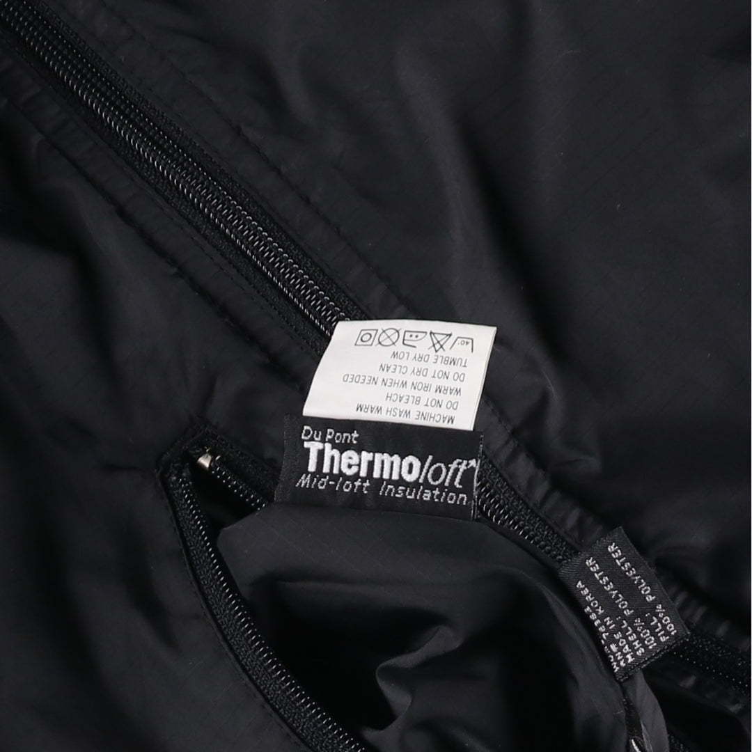 Timberland reversible padded jacket, puffer jacket, men's size XL equivalent, vintage. polyester black type Vintage Second Hand