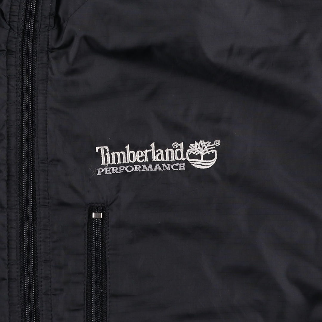 Timberland reversible padded jacket, puffer jacket, men's size XL equivalent, vintage. polyester black type Vintage Second Hand