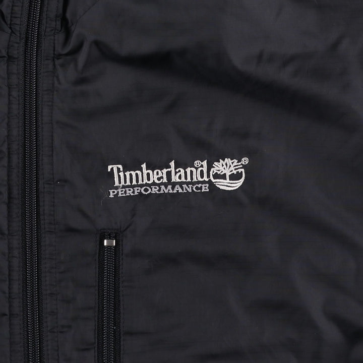 Timberland reversible padded jacket, puffer jacket, men's size XL equivalent, vintage. polyester black type Vintage Second Hand