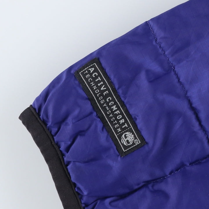 Timberland reversible padded jacket, puffer jacket, men's size XL equivalent, vintage. polyester black type Vintage Second Hand