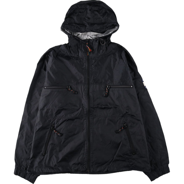 1990'S Tommy Hilfiger Nylon Parka, Men's Size XL (Vintage) Nylon black type Vintage Second Hand