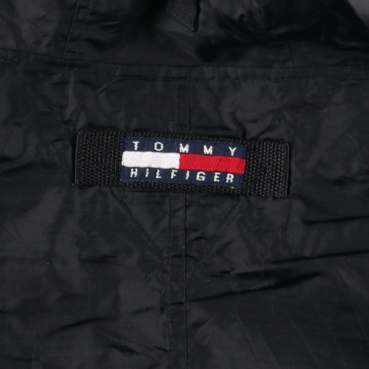 1990'S Tommy Hilfiger Nylon Parka, Men's Size XL (Vintage) Nylon black type Vintage Second Hand