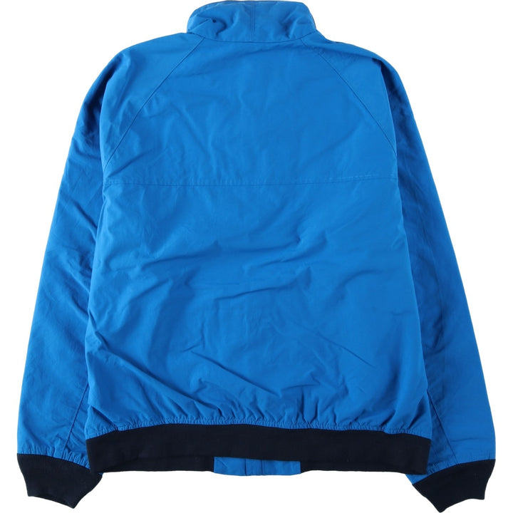 Lands' End Nylon Jacket, Men's Size L (approx.) Nylon Blue type light blue Vintage Second Hand