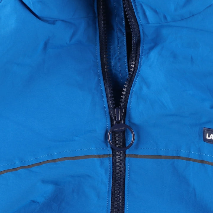 Lands' End Nylon Jacket, Men's Size L (approx.) Nylon Blue type light blue Vintage Second Hand