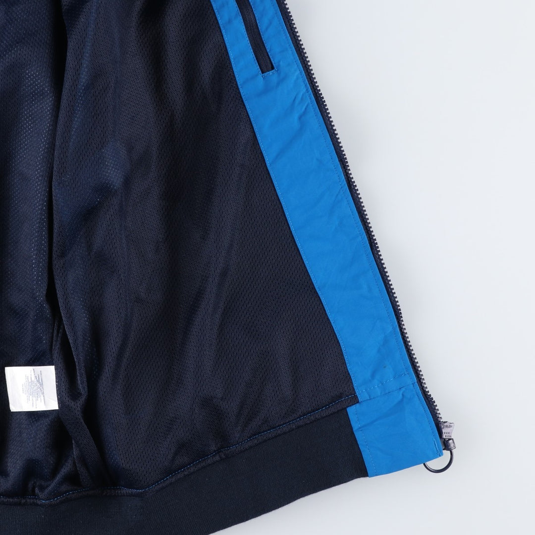 Lands' End Nylon Jacket, Men's Size L (approx.) Nylon Blue type light blue Vintage Second Hand