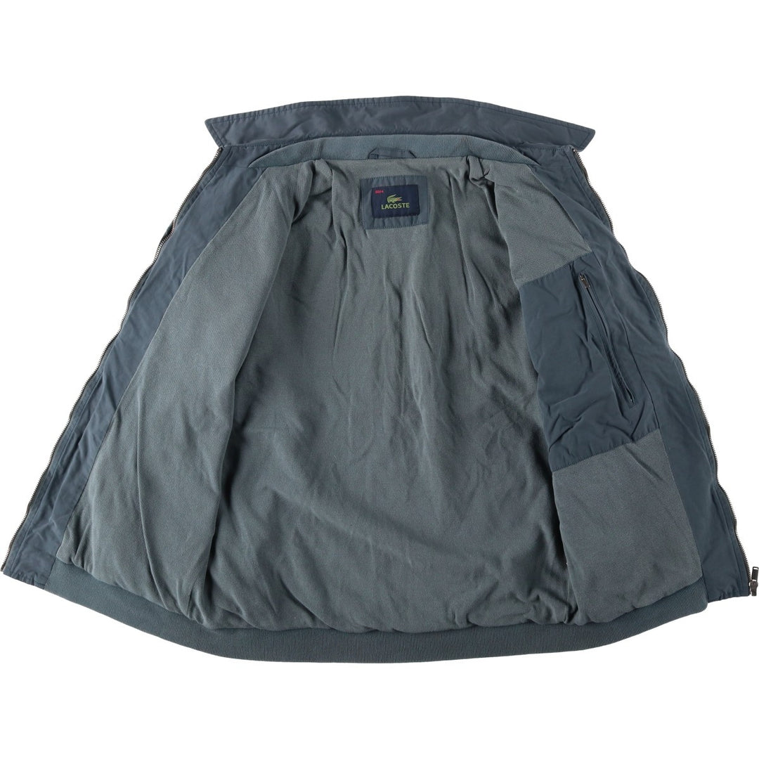 Lacoste collared windbreaker, men's size L (approx.) unclear gray type Vintage Second Hand