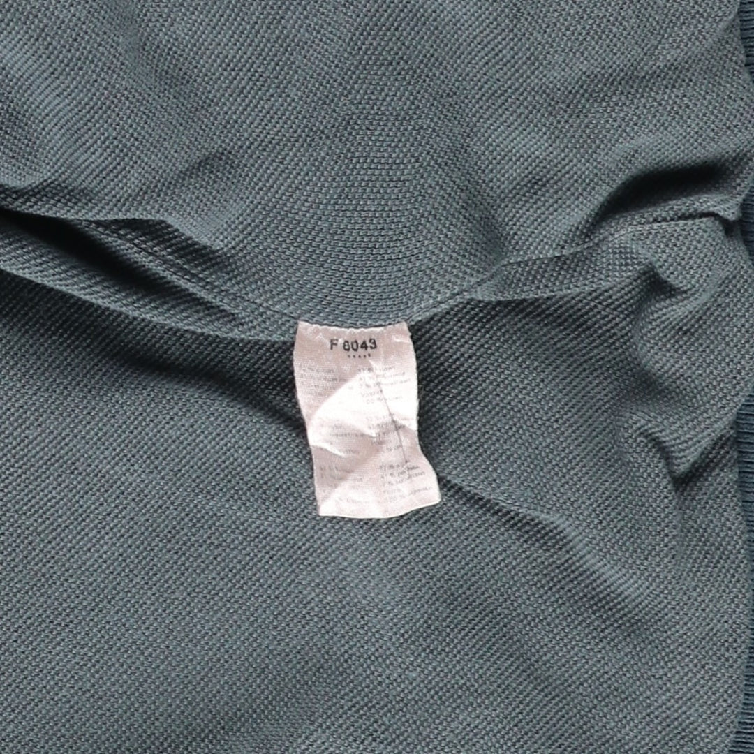 Lacoste collared windbreaker, men's size L (approx.) unclear gray type Vintage Second Hand