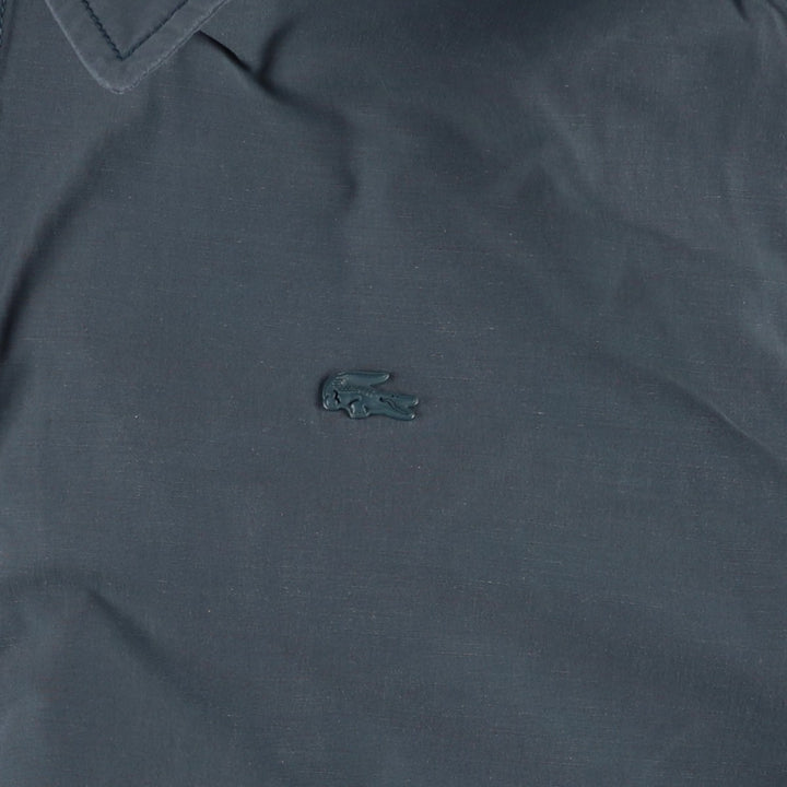 Lacoste collared windbreaker, men's size L (approx.) unclear gray type Vintage Second Hand