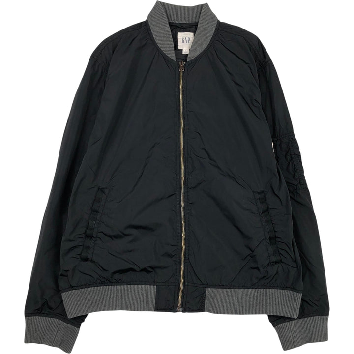 GAP Nylon Blouson, Men's Size XL Nylon black type Vintage Second Hand
