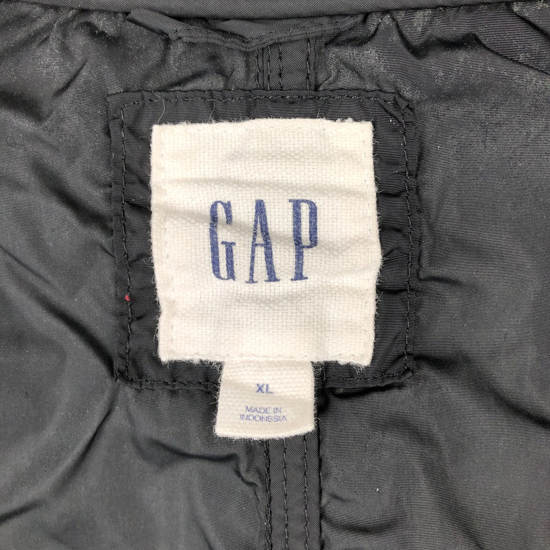GAP Nylon Blouson, Men's Size XL Nylon black type Vintage Second Hand